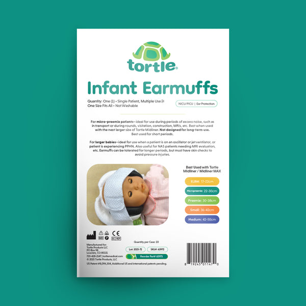 Tortle Infant Earmuff: Reorder #65973
